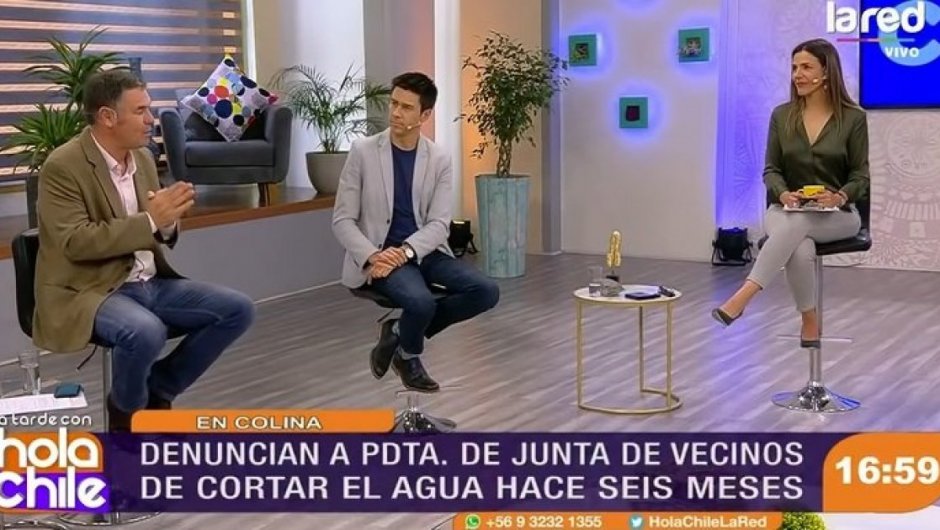 Senador José Manuel Ossandon en el programa de La Red “Hola Chile”. 