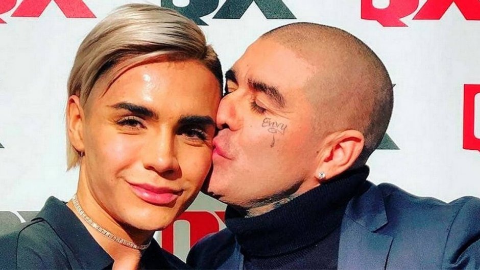 DJ Méndez, junto a su hijo Leo Méndez.