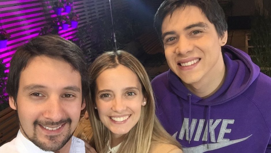 Javier Castillo, primero de izquierda a derecha.