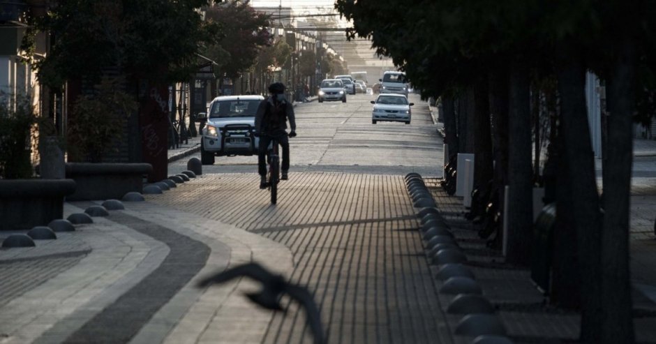 Talca en cuarentena. (Imagen: Diarios en Red).